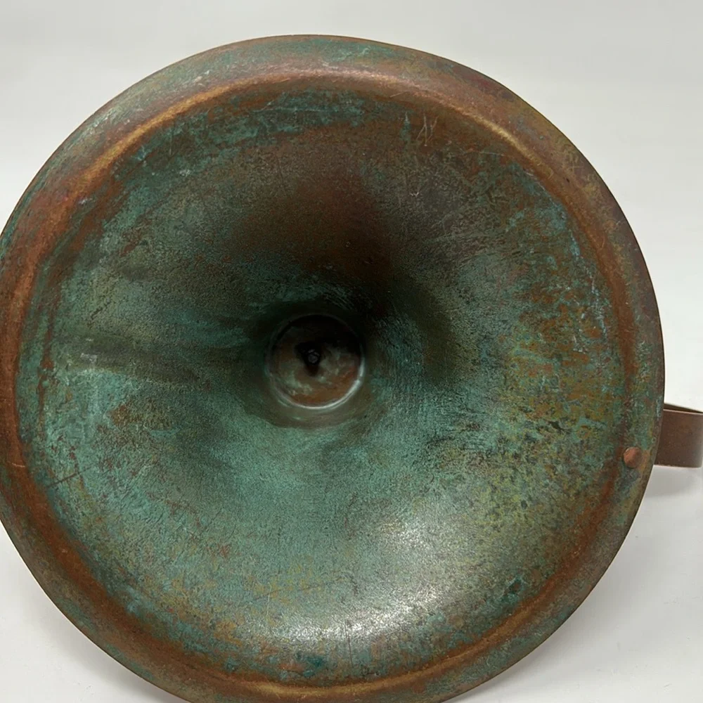 ANTIQUE Copper Chamberstick Candle Holder - Picture 5 of 6